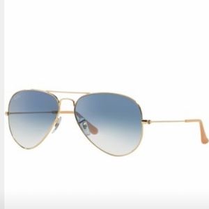 Ray Ban Aviators- Gradient Gold